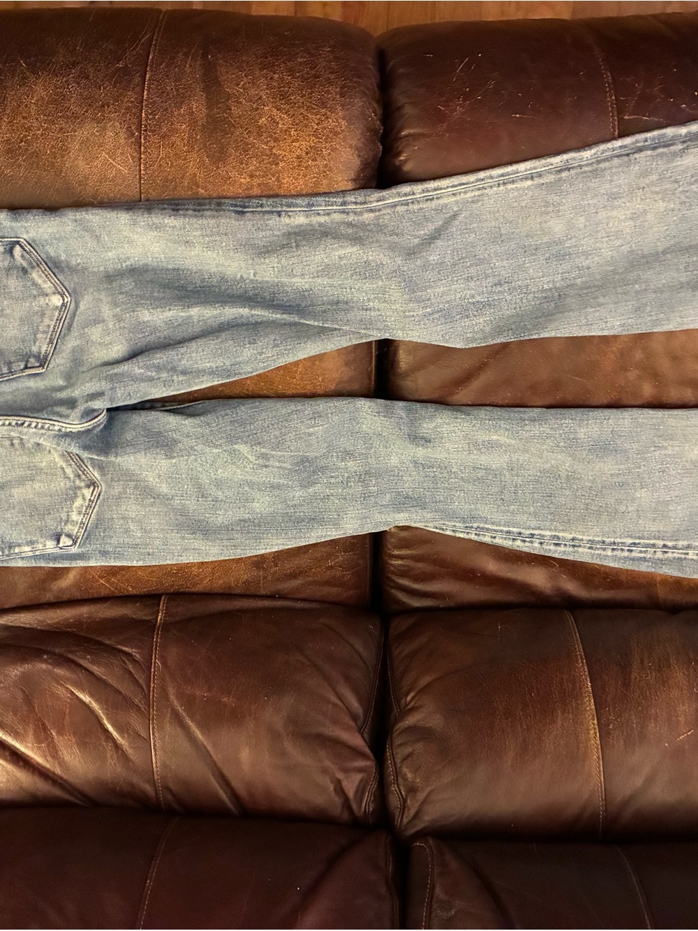Lucky Brand womens Light Blue Slim flare Jeans